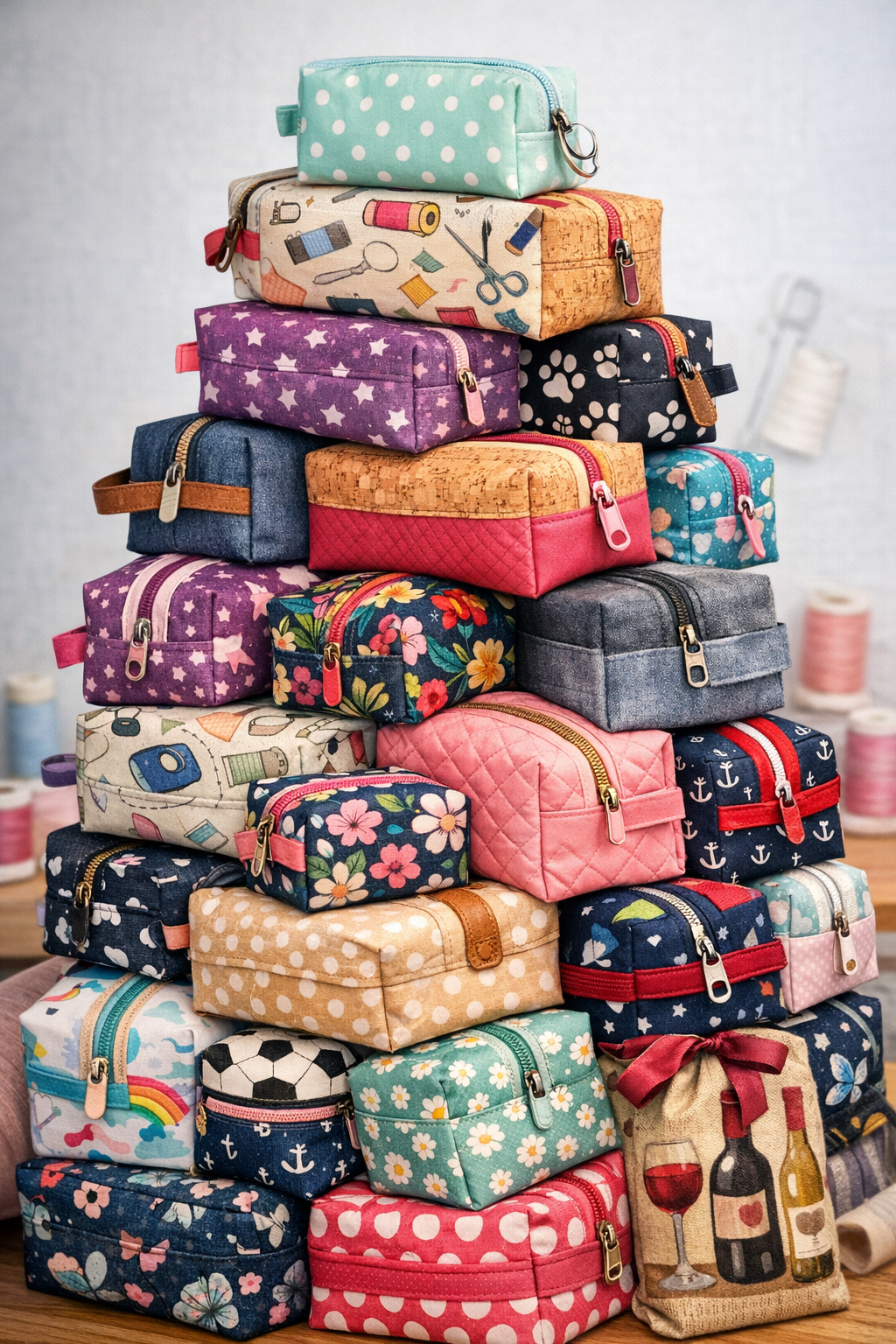 Nähideen für Boxy-Bags