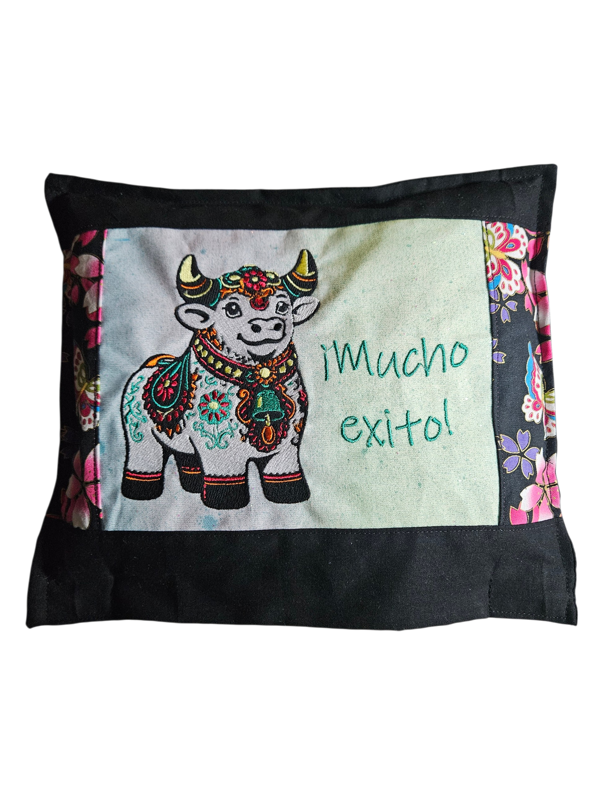 Ein kleines Kissen mit großem Wunsch für den Neustart